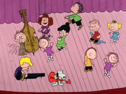 children dancing