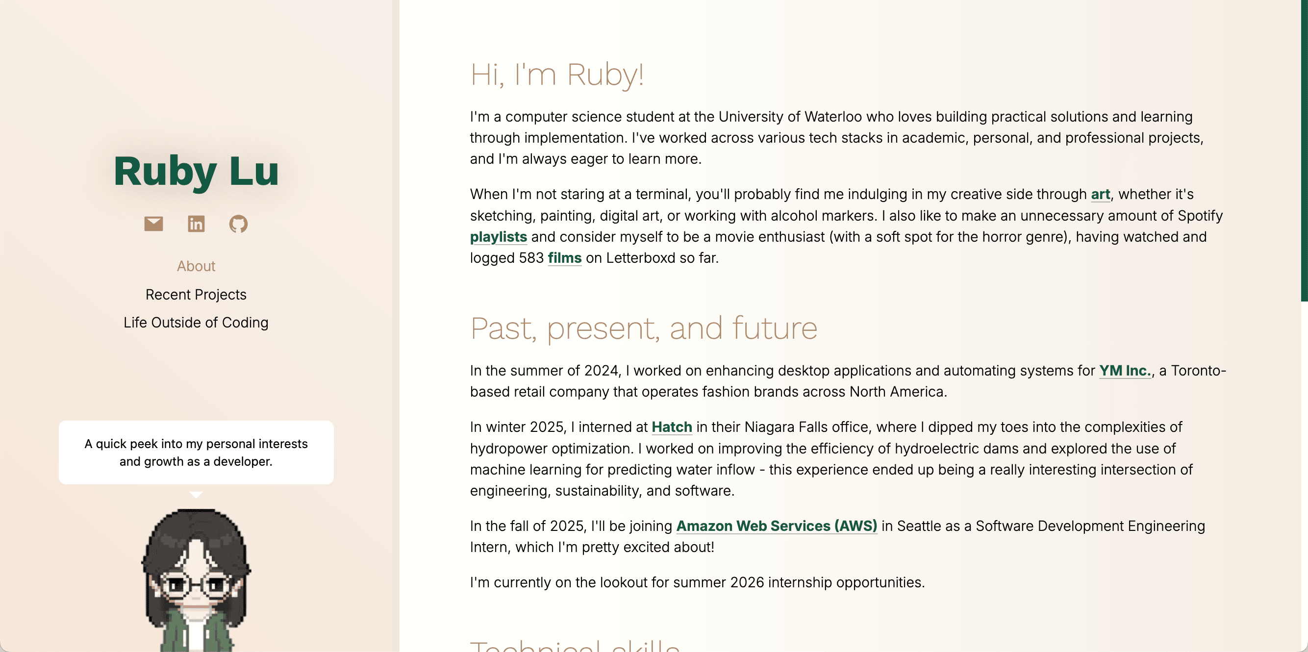 Website design iteration 4